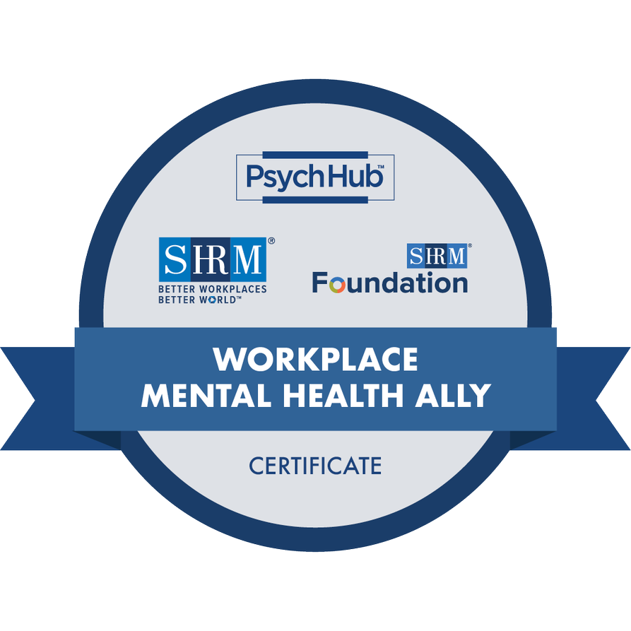 Workplace Mental Health Ally Certificate